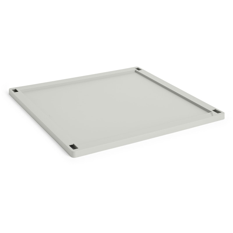 Colour Crate Plastic Large Square Lock, Grey