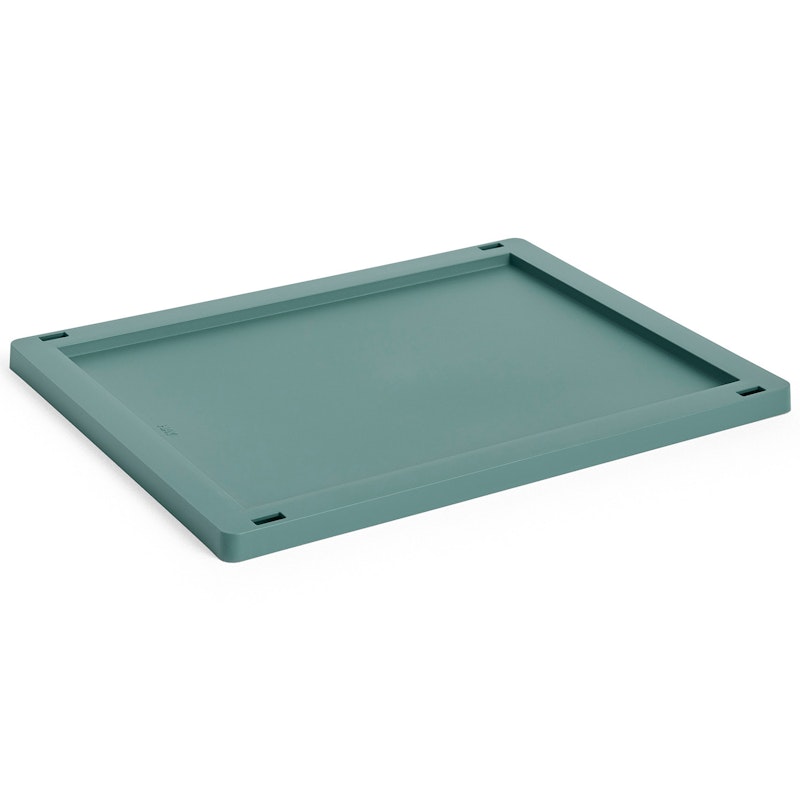 Colour Crate Plastic Medium Lock, Dark Green