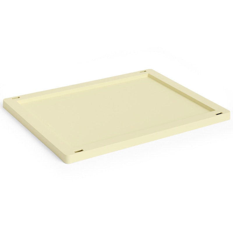 Colour Crate Plastic Medium Lock, Light Yellow