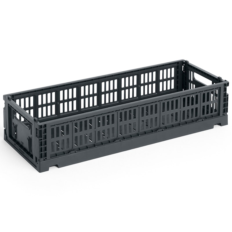 Colour Crate Mini Oblong Förvaring, Charcoal
