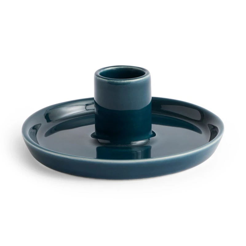 Disc Ljusstake S, Dark Teal
