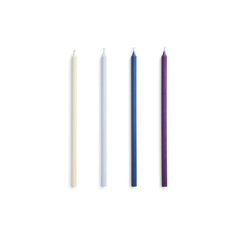 Slim Ljus 4-pack, Blå / Lila