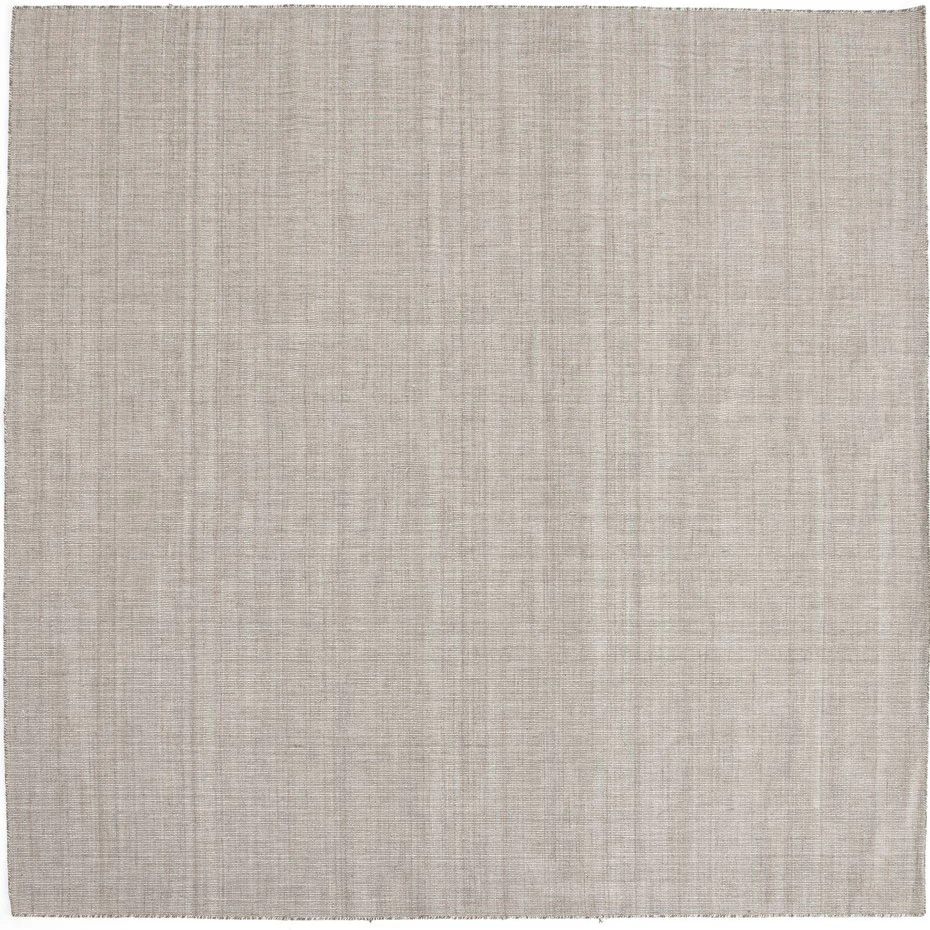 Hay Haze Rug 230x230 Cm Light Grey - Plastmattor Viskos Gr&aring; - AF572-F130-AC76