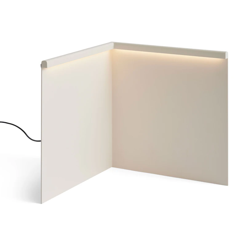 LBM Corner Bordslampa, Cream White