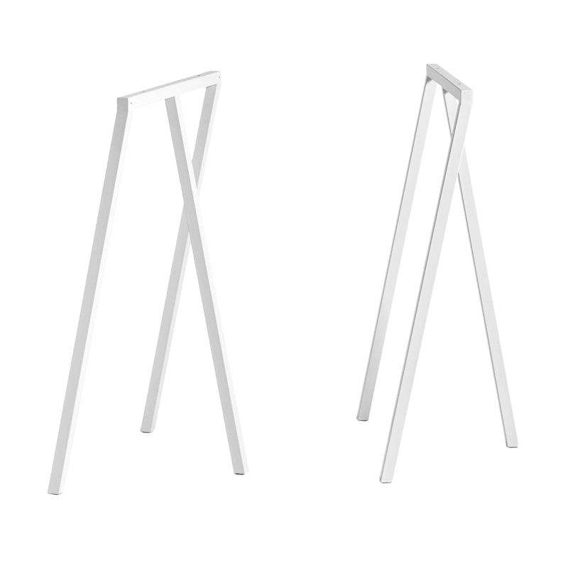 Loop Stand High Bordsben 2-Pack, Vit