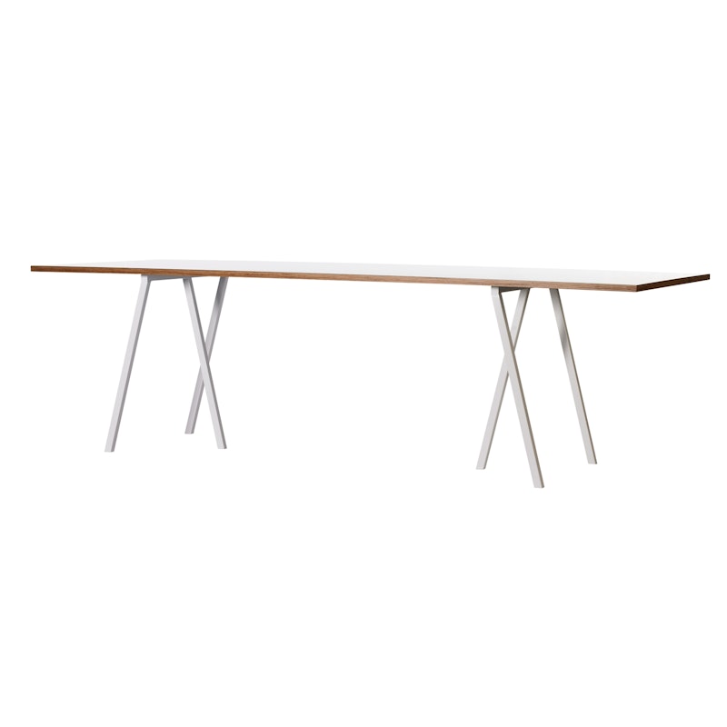 Loop Stand Bord 160 cm, Vit