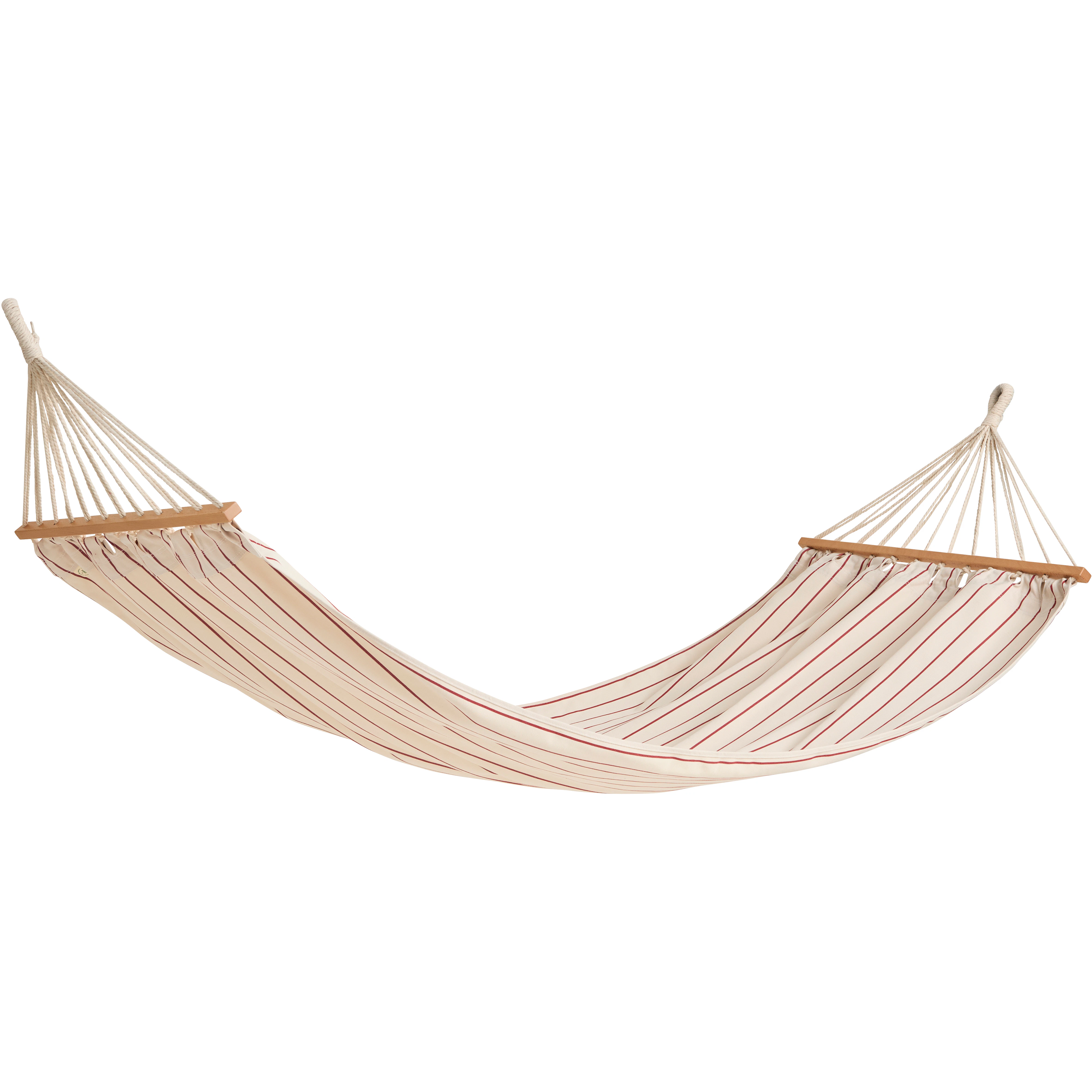 Hay Outdoor Market Hammock Beige With Red Stripe - H&auml;ngmattor Bok Beige - AE978-E863