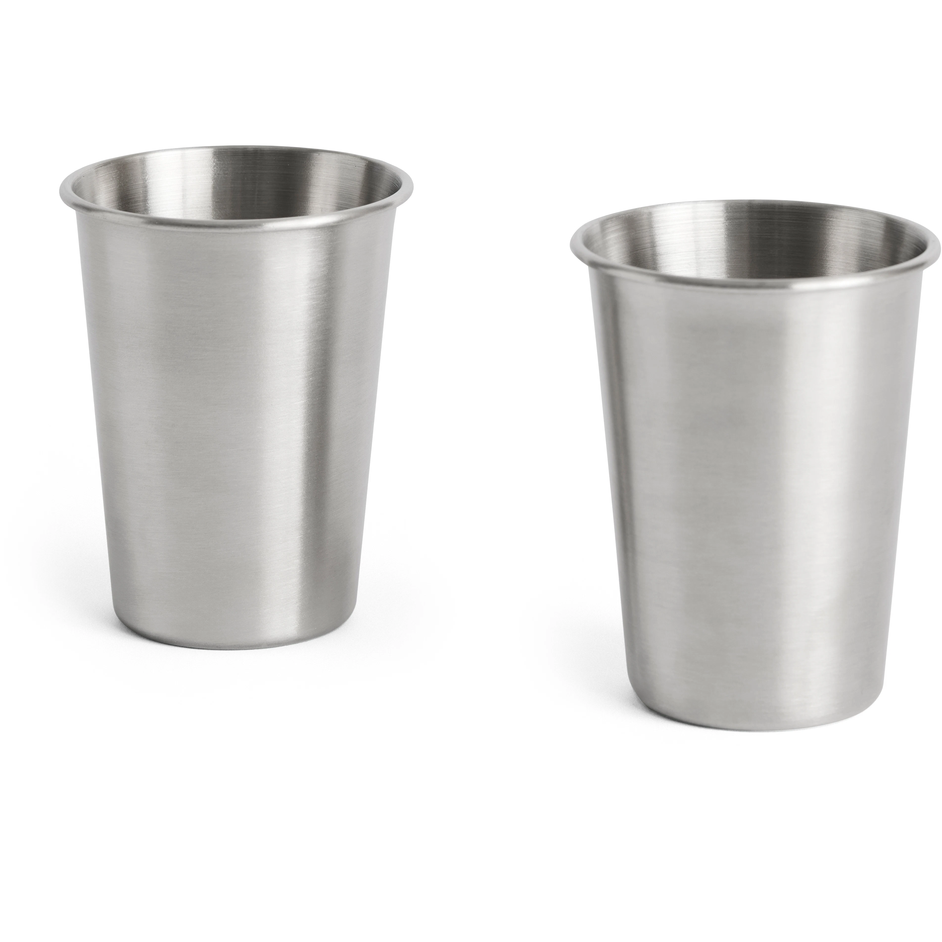 Hay Outdoor Market Steel Cup Set Of 2 Small - Kaffekoppar Rostfritt St&aring;l Silver - AE962-A668-AS23