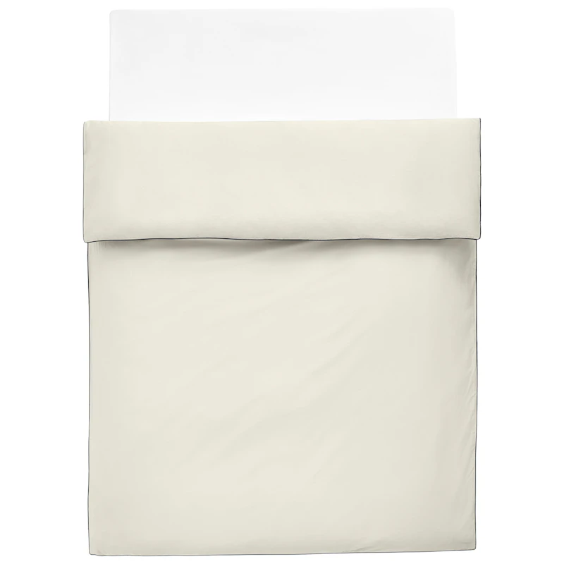 Outline Påslakan Dubbel 220x220 cm, Ivory