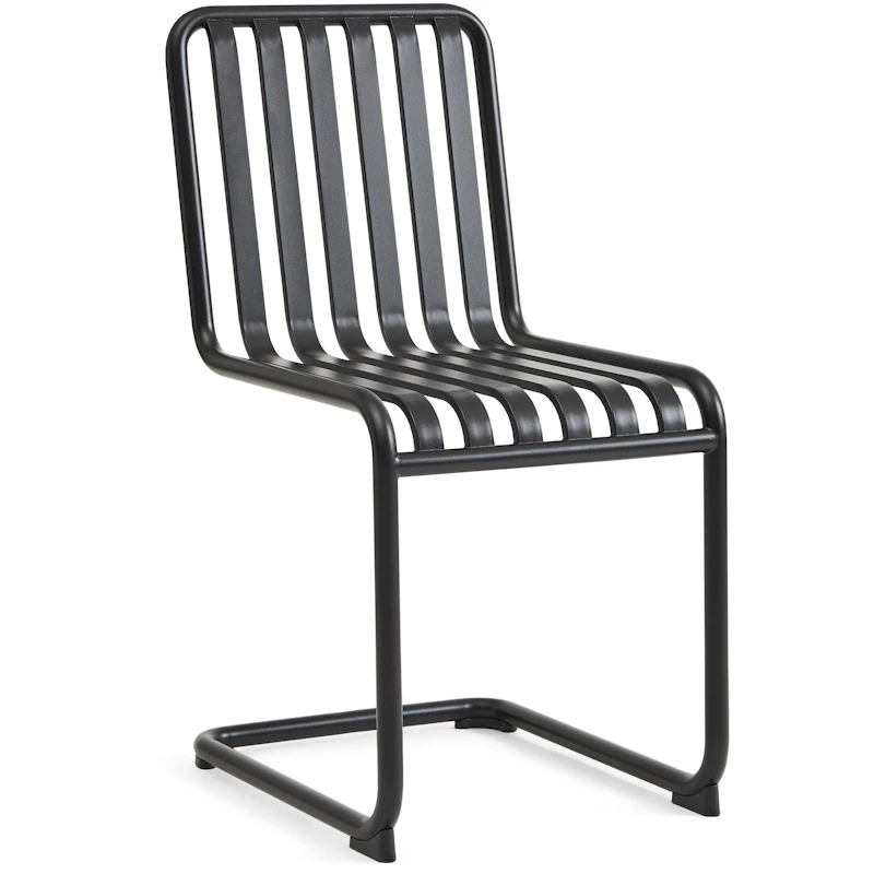 Palissade Cantilever Chair, Anthracite powder coated steel