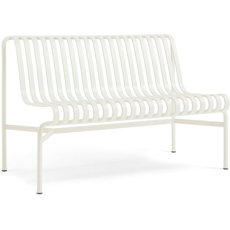 Palissade Dining Bänk Utan Armstöd, Cream White