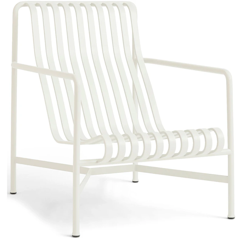 Palissade Loungestol Hög, Cream White