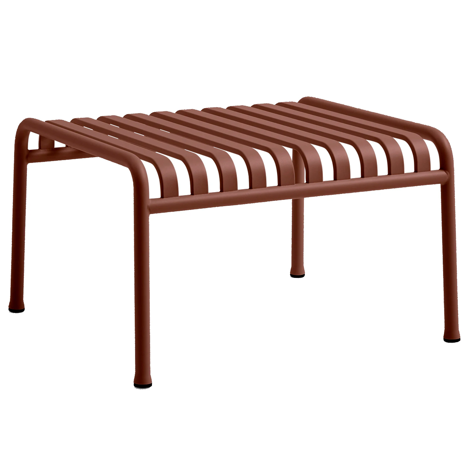 Hay Palissade Ottoman Iron Red - Fotpallar & Sittpuffar St&aring;l Iron Red - AA618-B485