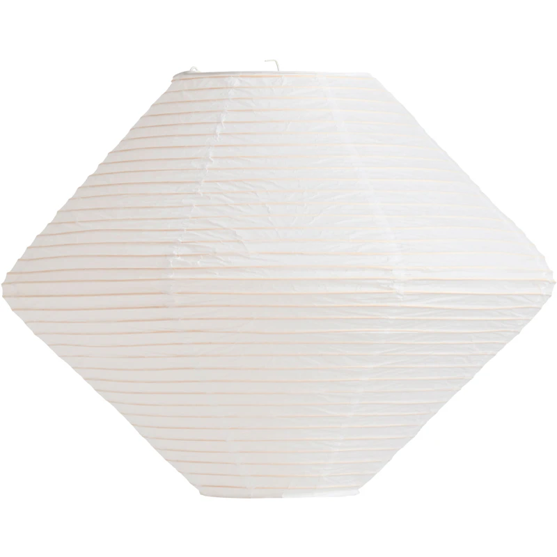 Paper Shade Diamond 50 Lampskärm, Classic White