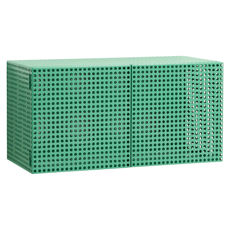 Perforated Väggskåp, Soft Jade