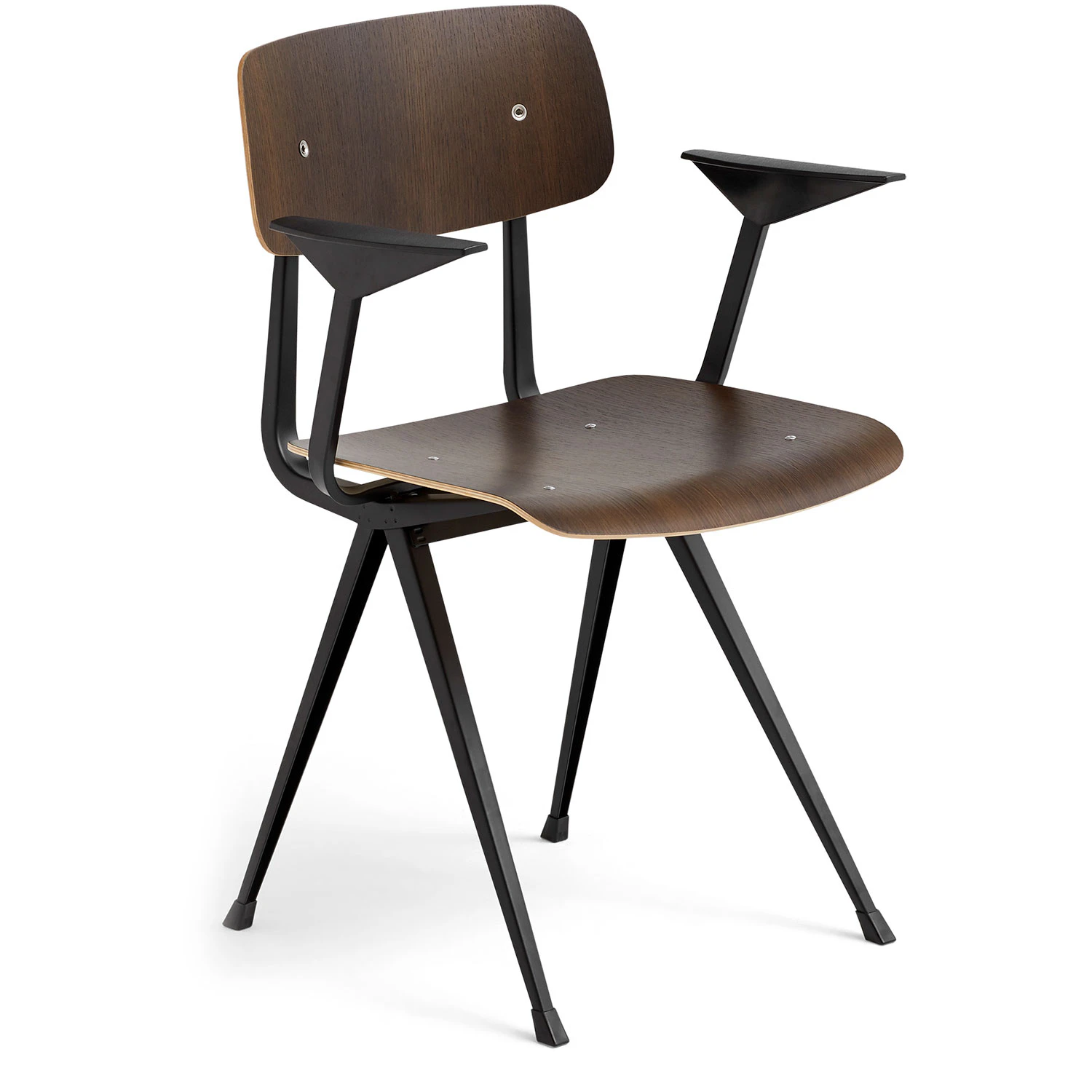 Hay Result Karmstol / Svart - Stolar R&ouml;kt Ek Svart - AB807-A174-AA51-01UF