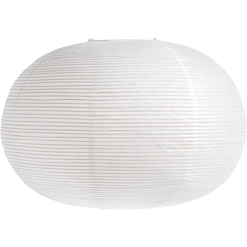 Rice Paper Lampskärm Classic White, Ellipse