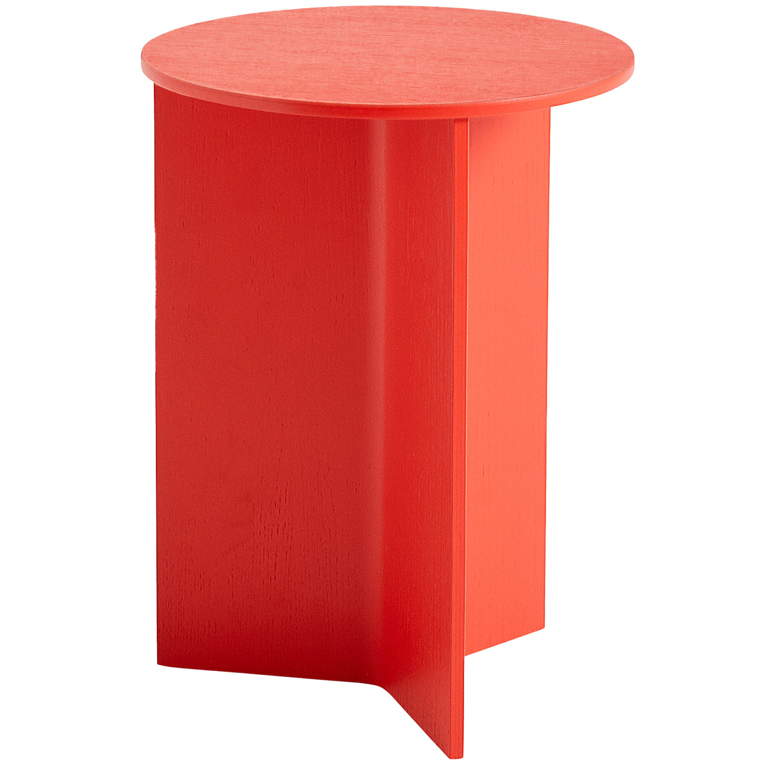 Hay Slit Bord &Oslash;35 Cm Candy Red - Sidobord & Avlastningsbord Ek Candy Red - AB681-A366-AH27