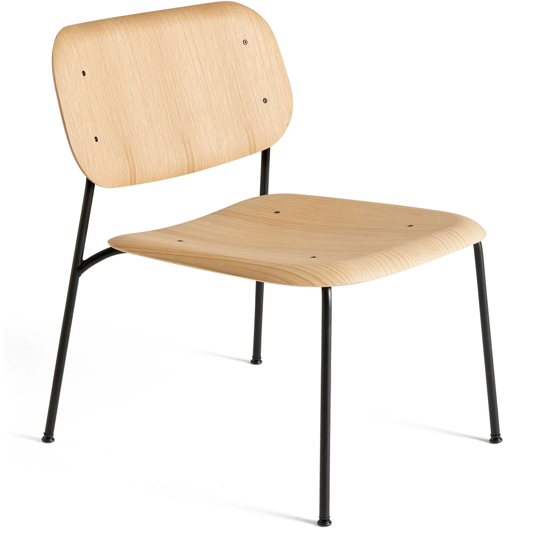 Hay Soft Edge 100 Loungestol Ek - F&aring;t&ouml;ljer fan&eacute;r Ek - AA389-A171-AA51-01UF