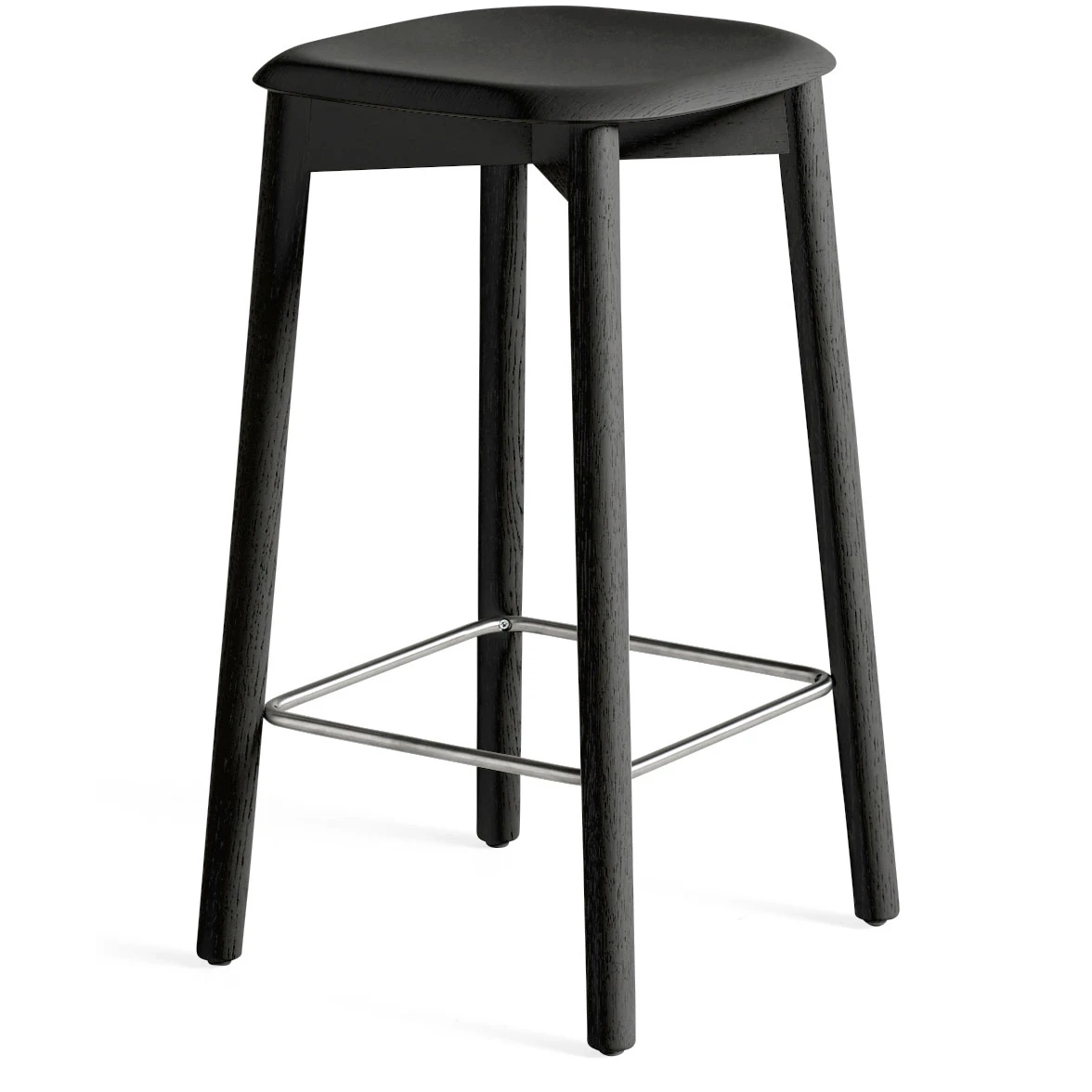 Hay Soft Edge 82 Barstol Soft Black 65 Cm - Barstolar Ek - AA496-A401-AA51-01UF