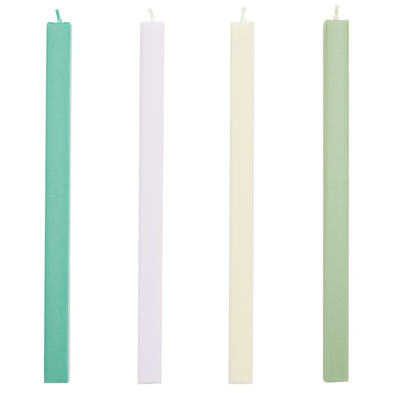 Square Ljus 4-pack, Pastel