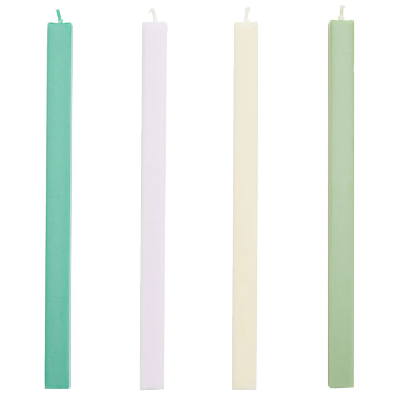 Square Ljus 4-pack, Pastel