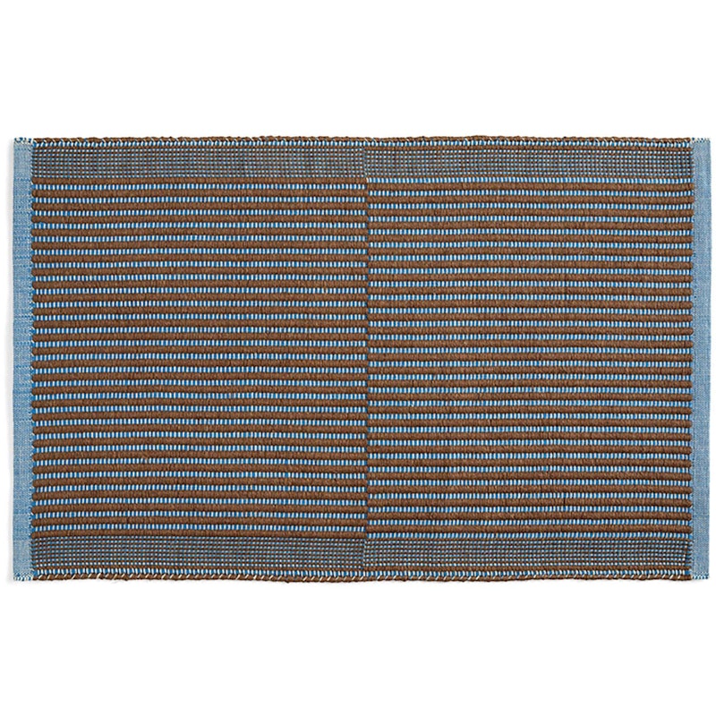 Tapis Matta 60x95 cm, Blå/Kastanj