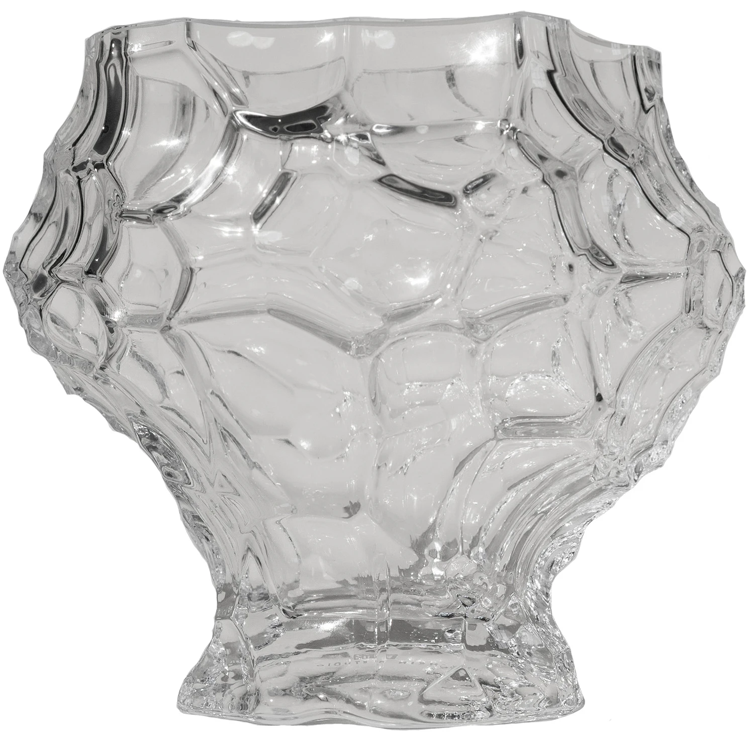 Hein Studio Canyon Medi- Clear Vas 18 Cm Klar - Vaser Glas Klar - 1518