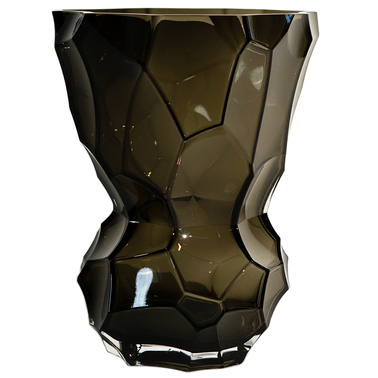 Hein Studio Reflection Vas 30 Cm R&ouml;k - Vaser Munbl&aring;st Glas Smoke - 1502