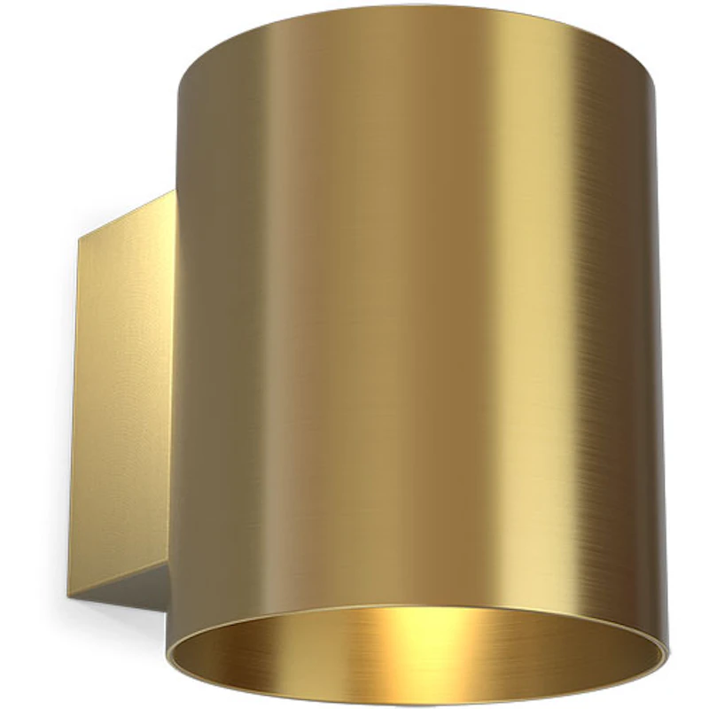 Evoke Vägglampa 120 mm, Satin Brass