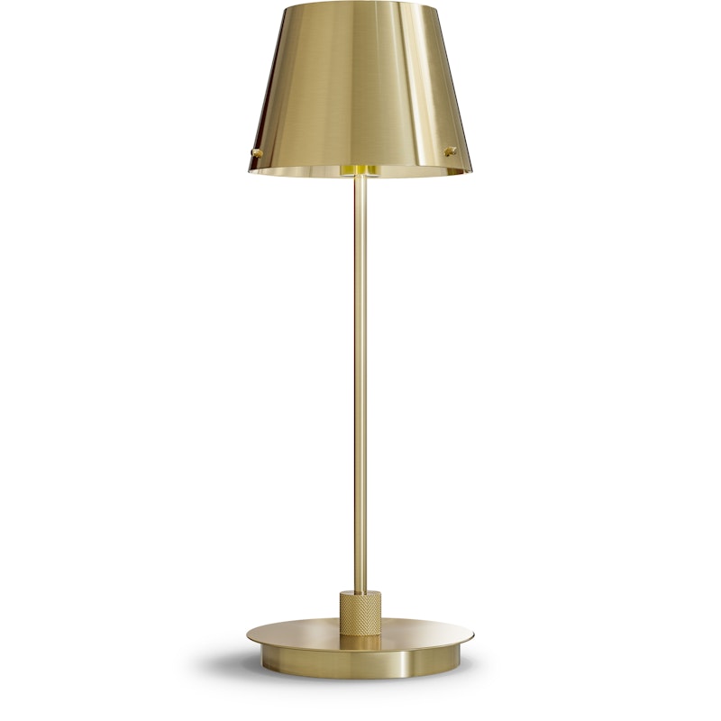 Gil Il Grande Bordslampa, Satin Brass