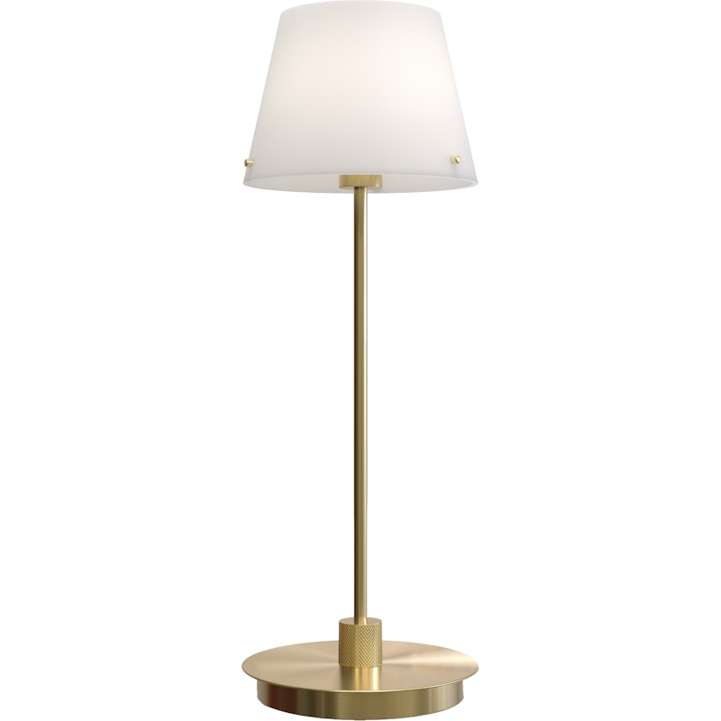 Gil Il Grande Bordslampa, Satin Brass