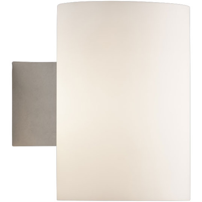 Evoke Vägglampa 180 mm, Vit / Opalglas