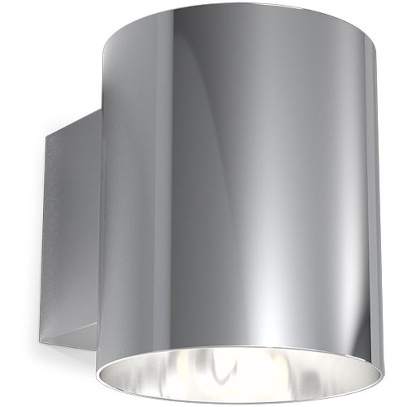 Evoke Vägglampa 120 mm, Krom