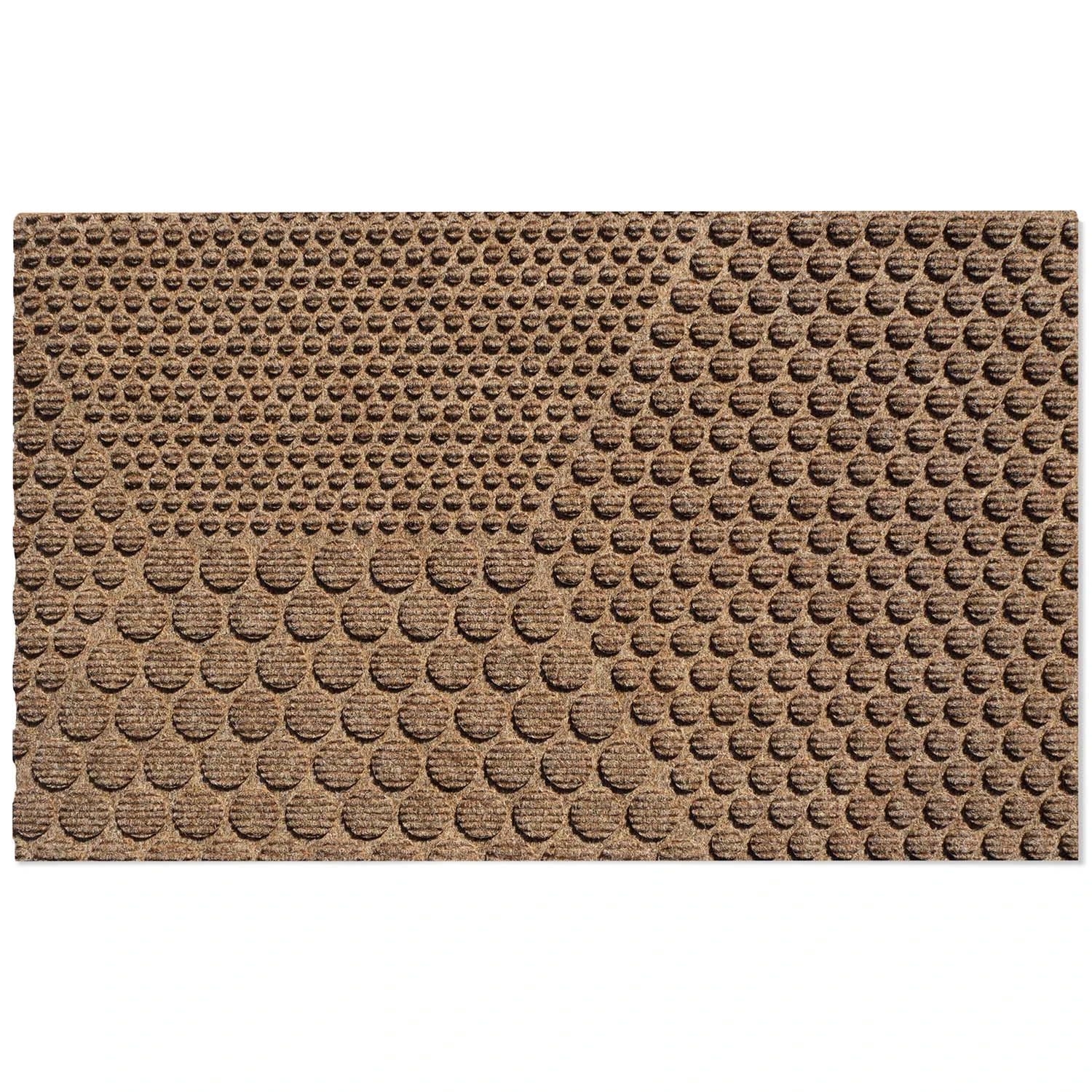 Heymat Hex D&ouml;rrmatta Desert 45x75 Cm - D&ouml;rrmattor Polypropylen Ljusbrun - 72012