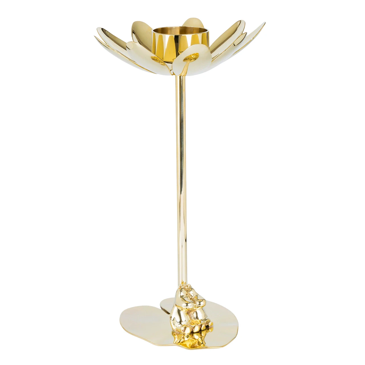 Hilke Collection Ljusstake Hilke X Mumin & Snorkfr&ouml;ken Ljusstake - Ljusstakar M&auml;ssing Guld - 2025MXHCSMSB4