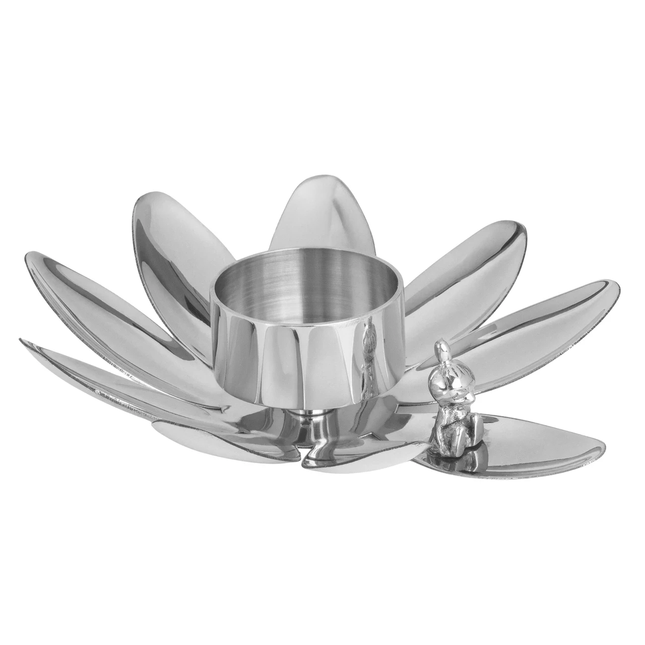 Hilke Collection Hilke X Mumin V&auml;rmeljuslykta Lilla My Nickelpl&auml;terad - Ljusstakar M&auml;ssing Silver - 2025MXHCSLMNP