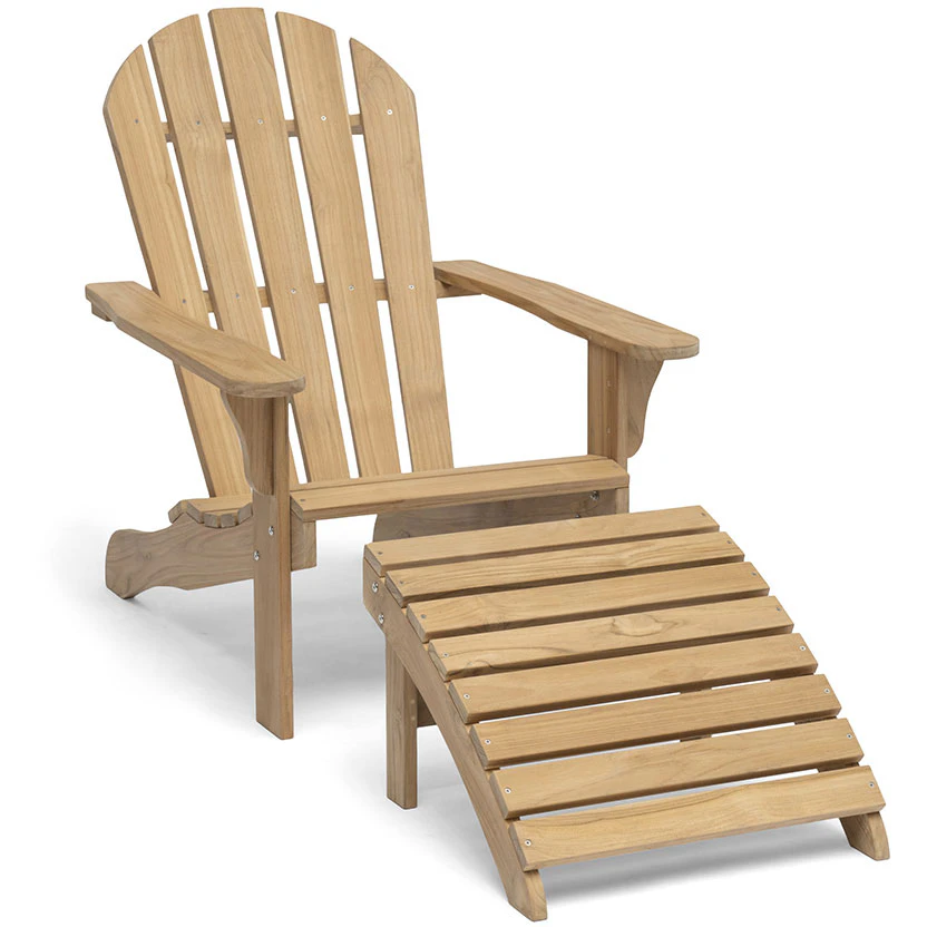 Hillerstorp Tennessee D&auml;ckstol Med Fotpall - Solstolar & Sols&auml;ngar Teak - 4121800004