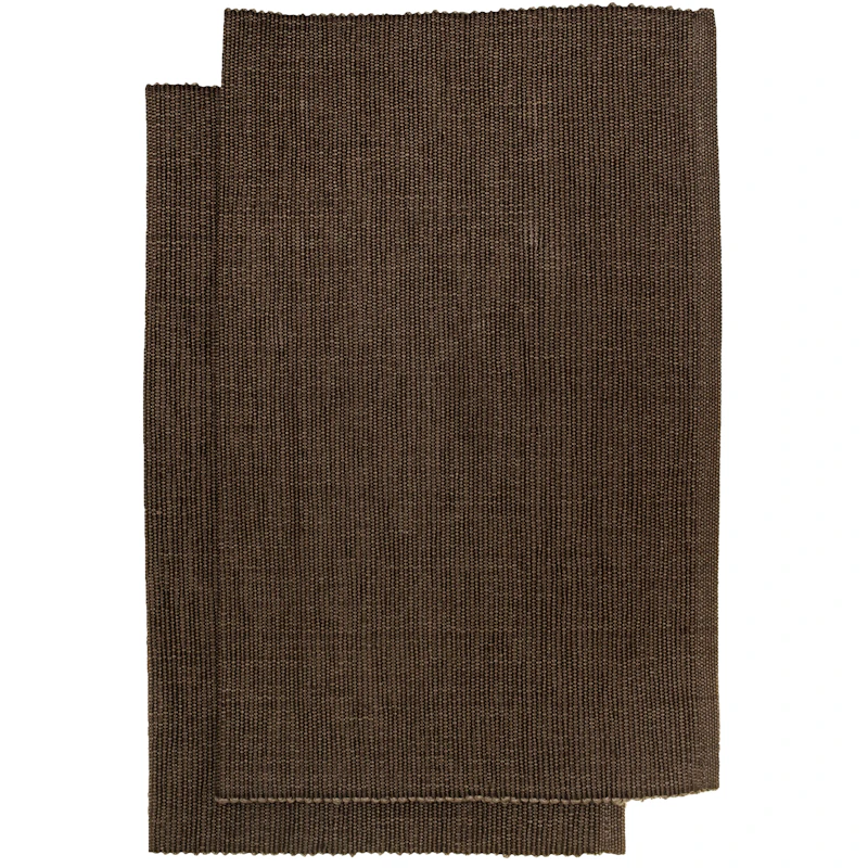 Bistro Bordstablett 36x47 cm 2-pack, Chocolate