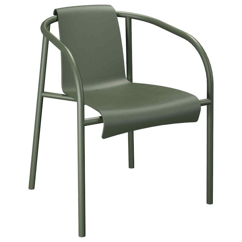 NAMI Stol Med Armstöd, Olivgrön