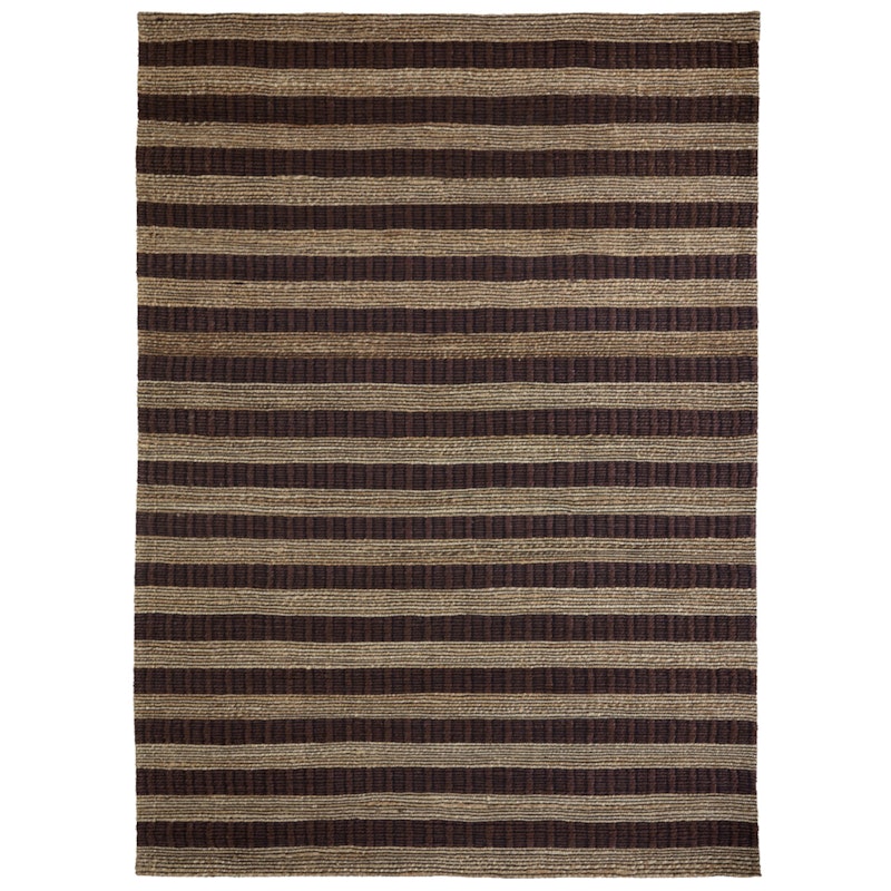 Block Matta 160x203 cm, Brun/Natur