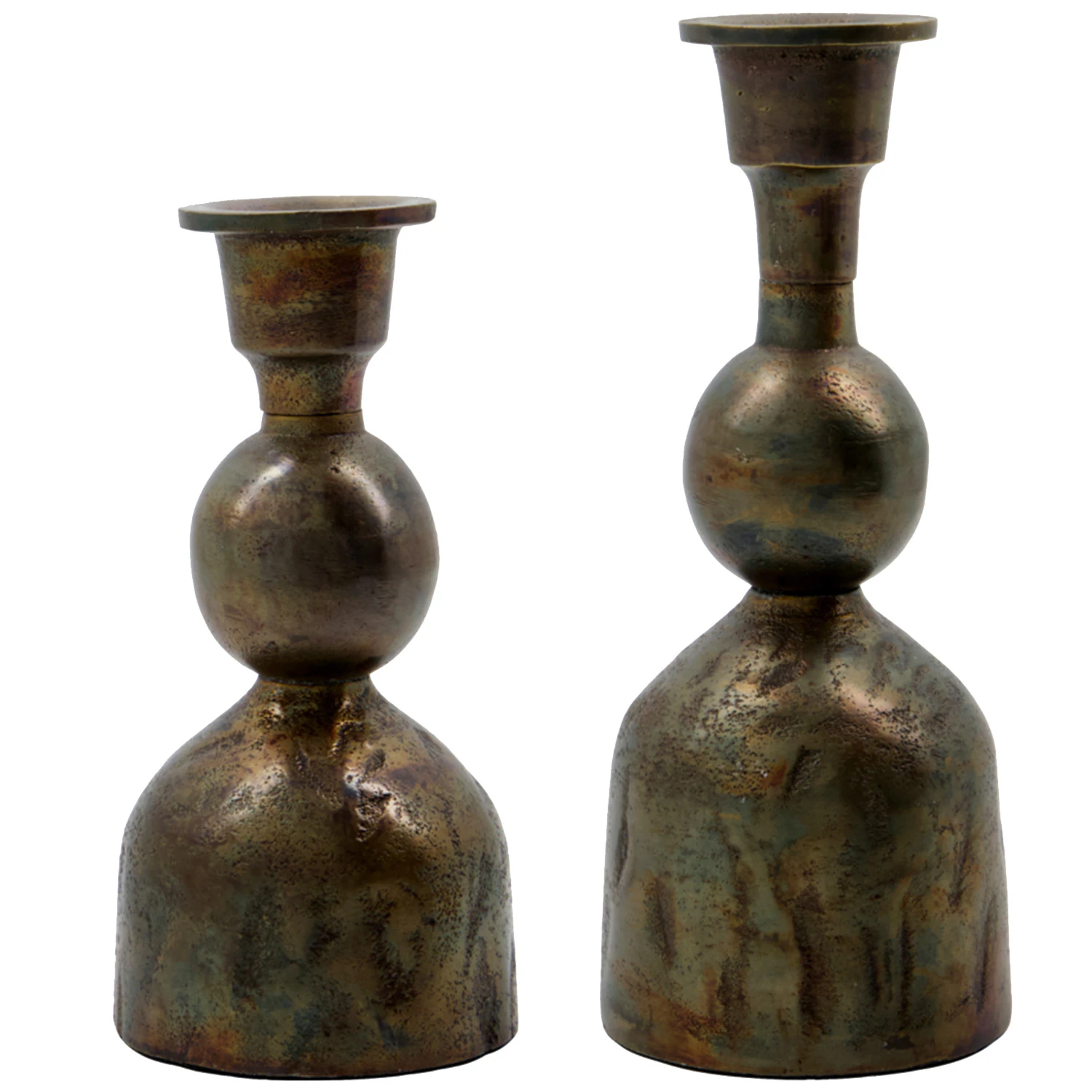 House Doctor Cast Ljusstake Antikm&auml;ssing - Ljuslyktor Aluminium Antikm&auml;ssing - 900000518