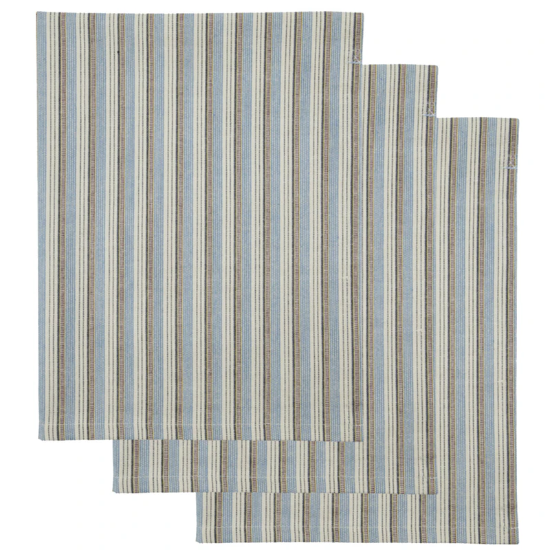 Cook Kökshandduk 55x75 cm 4-pack, Blå/Sand
