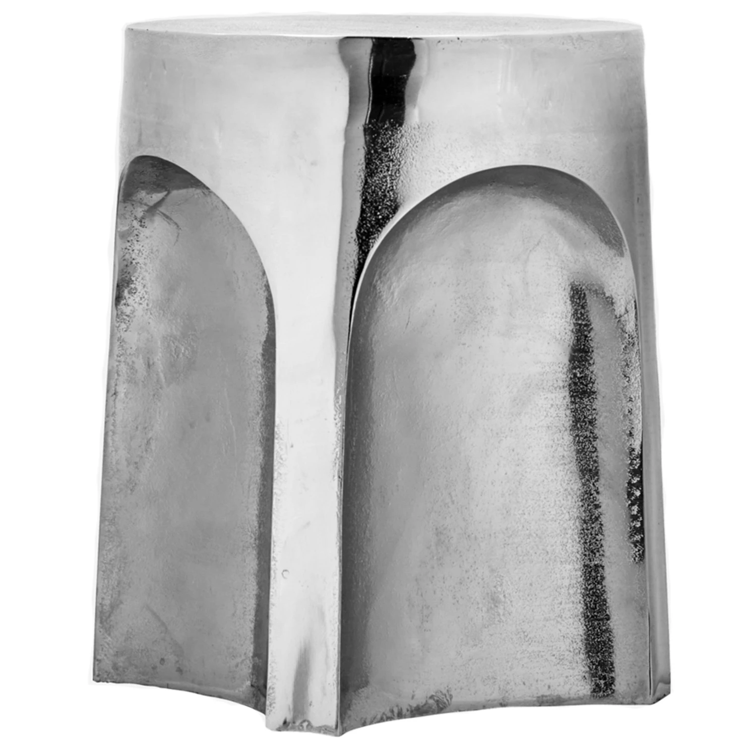 House Doctor Riga Sidobord Silver - Sidobord & Avlastningsbord Aluminium Silver - 900000124