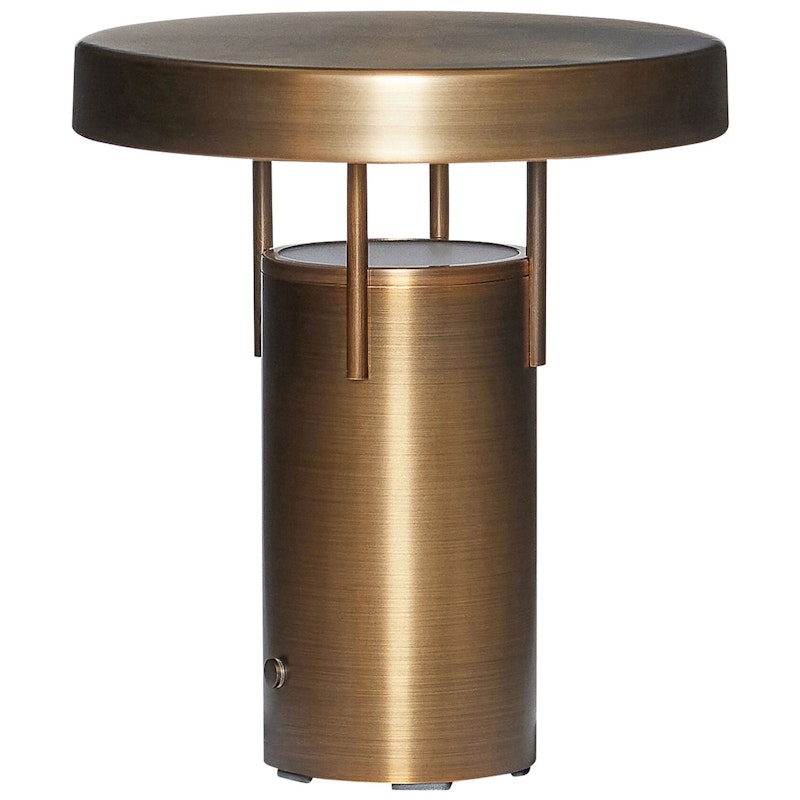 BringMe Mini Portabel Lampa, Burnished Brass