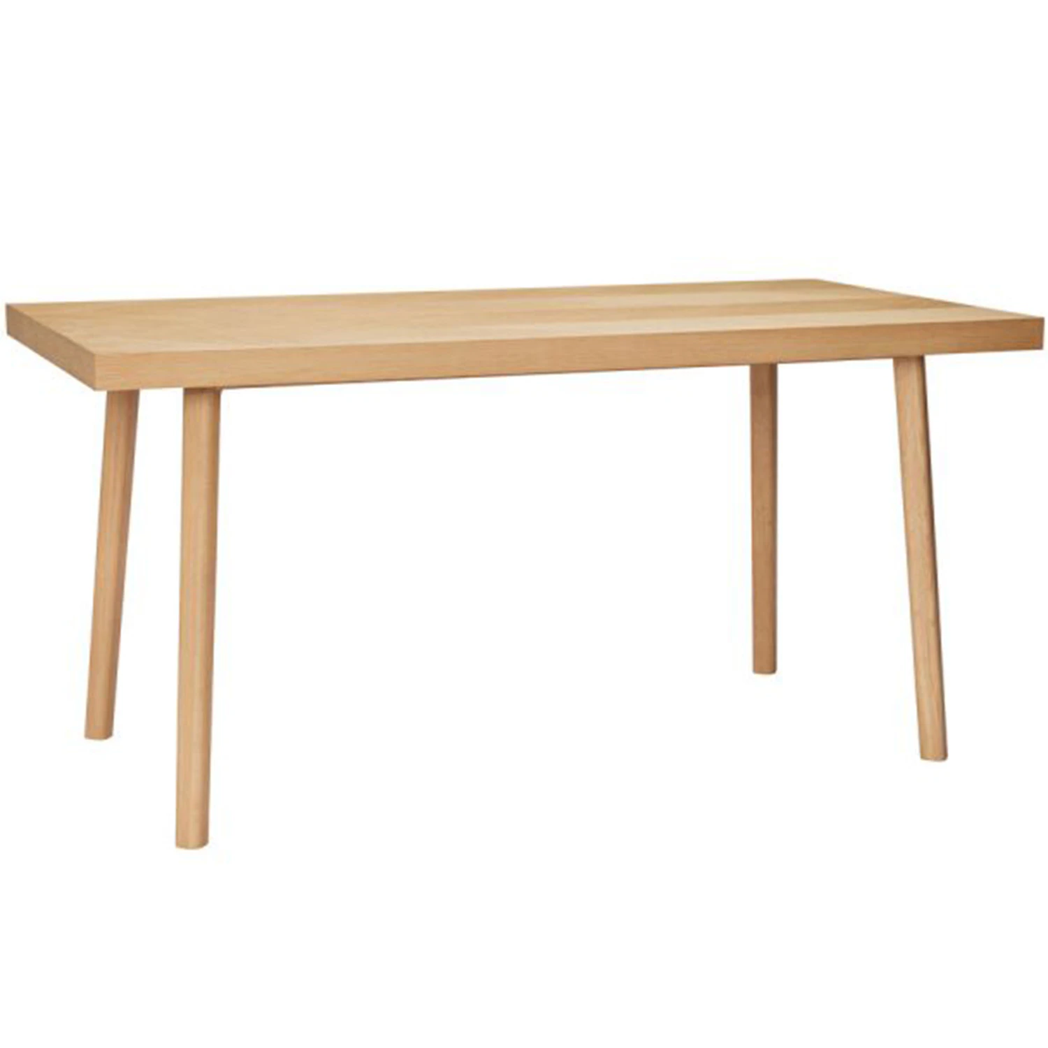 H&uuml;bsch Herringbone Matbord 160 Cm - Matbord & Barbord Ek Natural - 881612