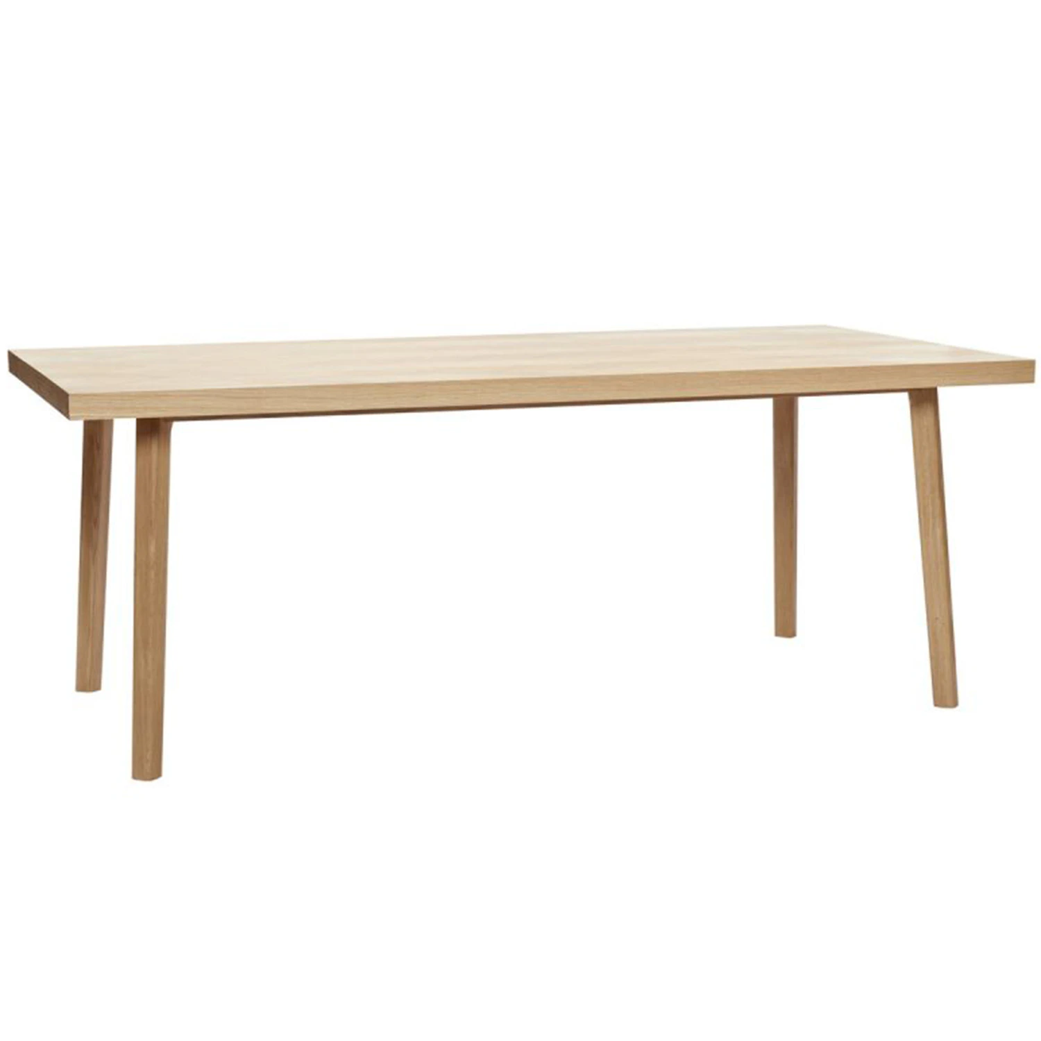 H&uuml;bsch Herringbone Matbord 200 Cm - Matbord & Barbord Ek Natural - 881316