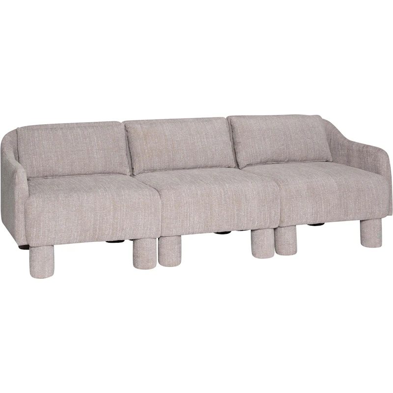 Elegance 3-Sitssoffa, Ljusgrön