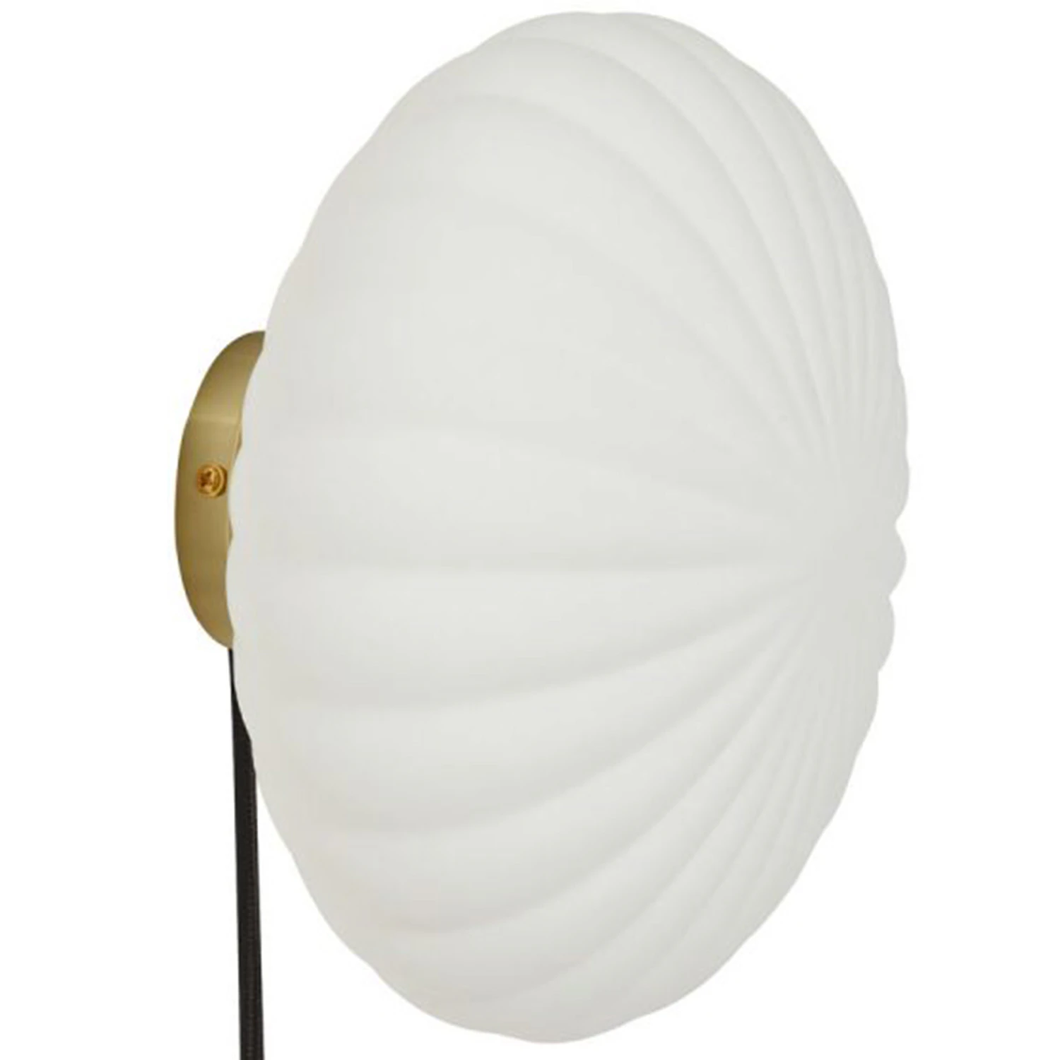 Hübsch Kumu Vägglampa Ø25 Cm - Vägglampor Järn Vit - 991312