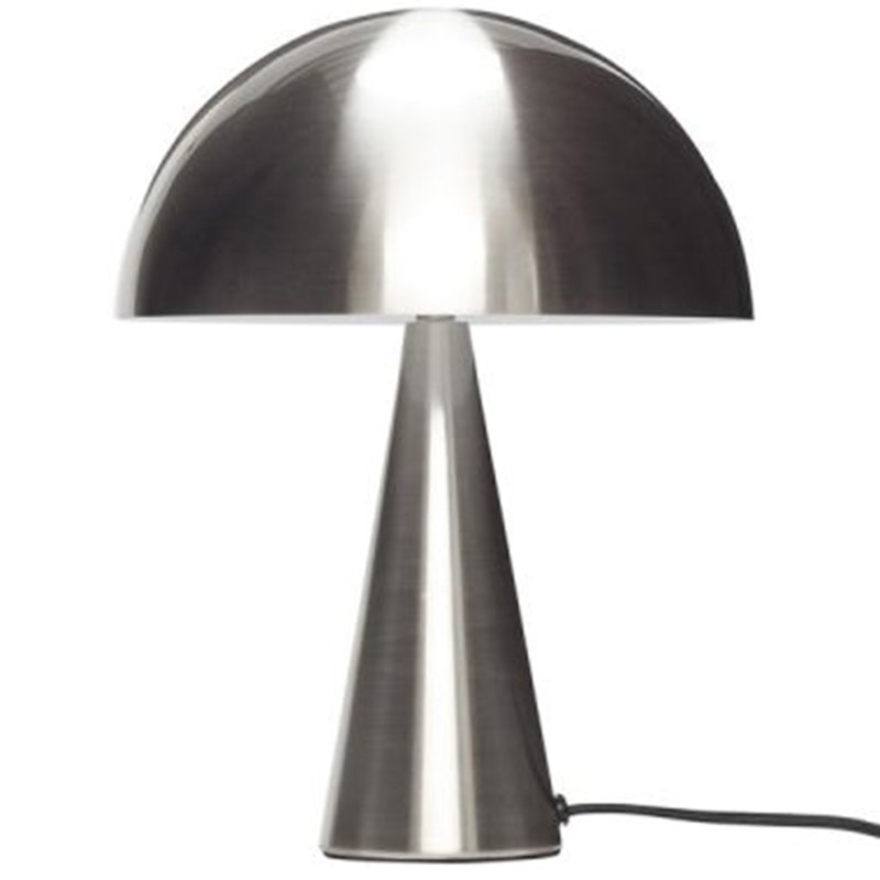 Mush Mini Bordslampa, Nickel